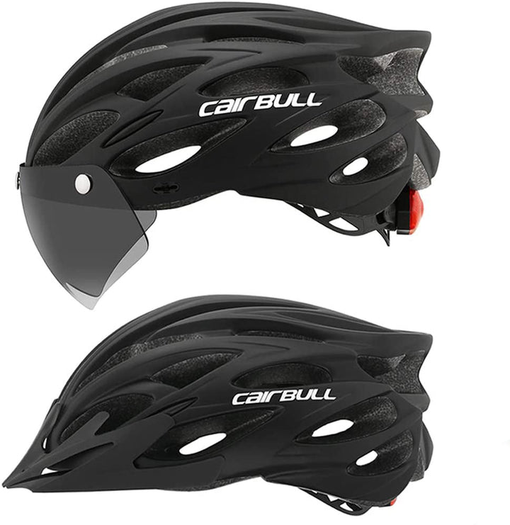 Kask rowerowy ProGuard unisex z mocną lampką LED z tyłu dla widoczności i dodatkowego bezpieczeństwa.