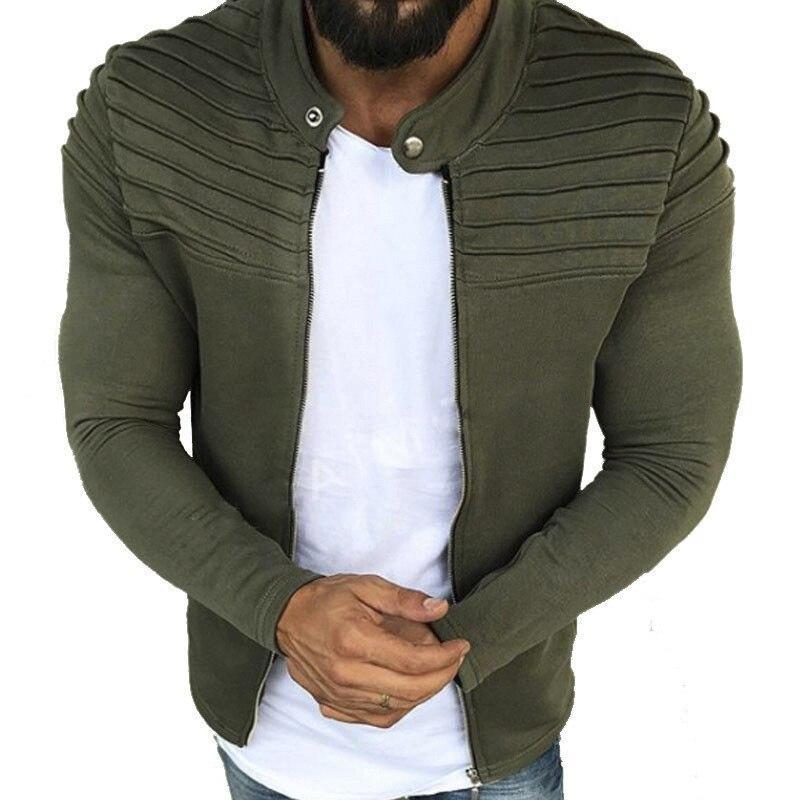 Stylowa męska bluza rozpinana w casualowym stylu streetwear. Komfortowa opcja na chłodniejsze dni wiosny/jesieni.