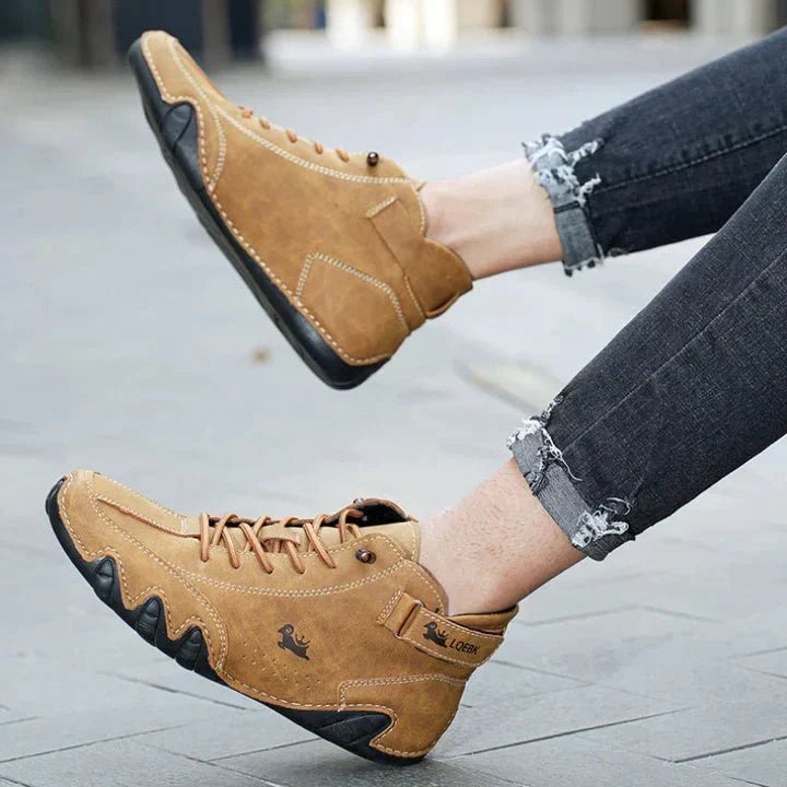 Męskie buty codzienne, sneakersy w stylu miejskim, komfortowe i stylowe.