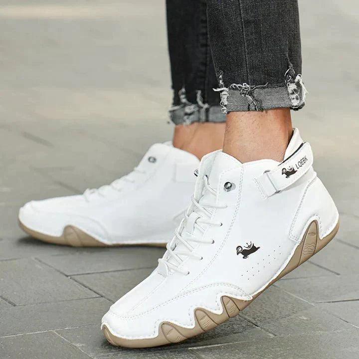 Męskie sneakersy outdoorowe, lekkie i oddychające, idealne na wiosnę i lato.