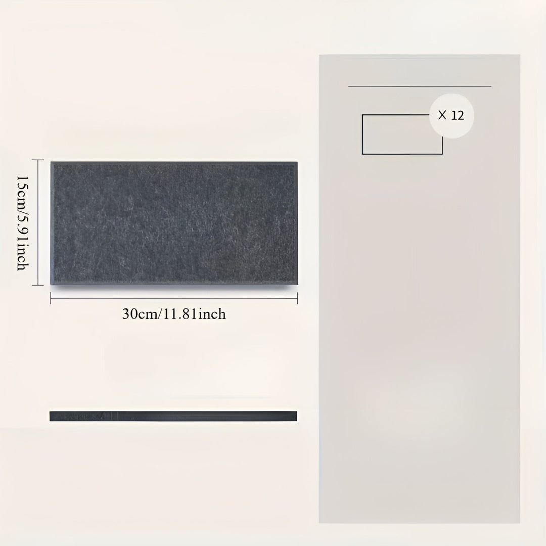 Nowoczesne panele akustyczne w minimalistycznym designie dla efektywnej izolacji akustycznej pomieszczeń.
