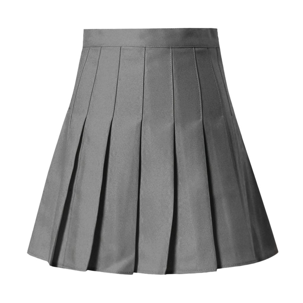 Czarna damska spódnica plisowana mini, sportowa, rozkloszowana, must-have w szafie.