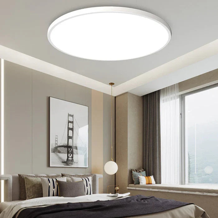 Metalowa lampa sufitowa LED OrbGlow w nowoczesnym stylu. Idealna do jadalni, salonu. Eleganckie oświetlenie domu.