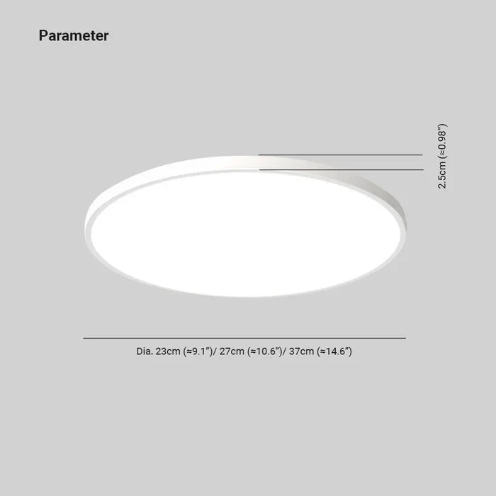 Okrągła lampa sufitowa LED OrbGlow. Nowoczesny design i jasne oświetlenie do salonu, sypialni. Energooszczędna.