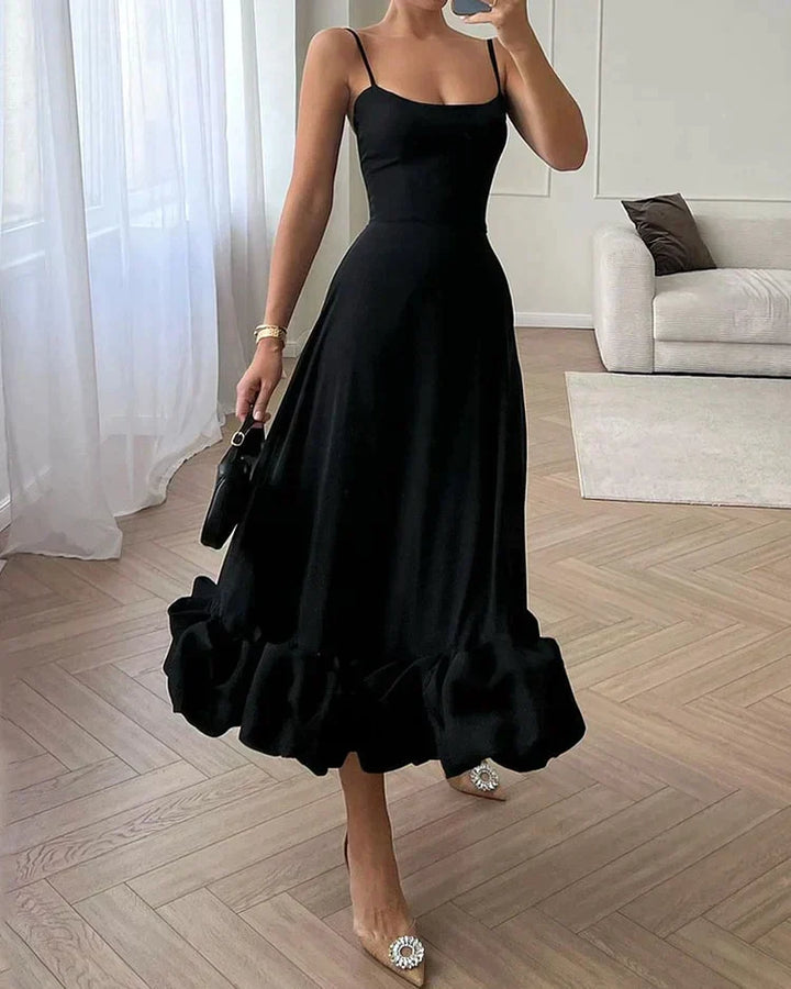 Damska sukienka midi Sophia. Elegancka, podkreśla figurę, idealna na wesele, przyjęcie lub inne wydarzenie.