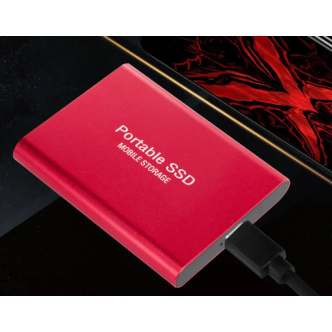 Elegancki i wytrzymały zewnętrzny dysk SSD 2TB USB-C. Kompaktowy, idealny do pracy mobilnej i podróży.