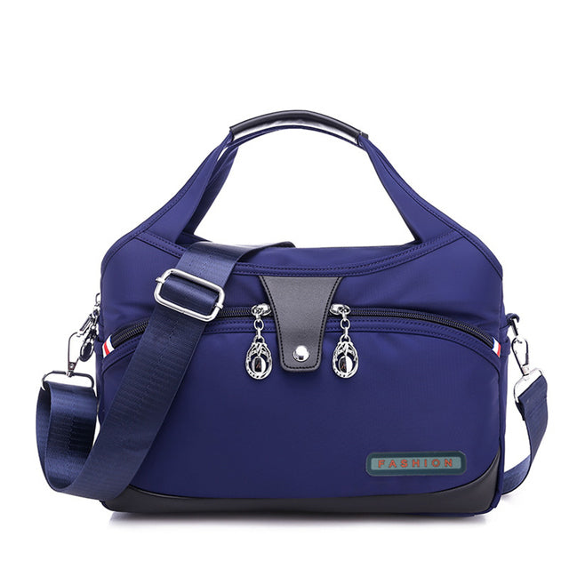 Torba damska antykradzieżowa crossbody z zamkami bezpieczeństwa. Z organizerem dla wygody i bezpieczeństwa.