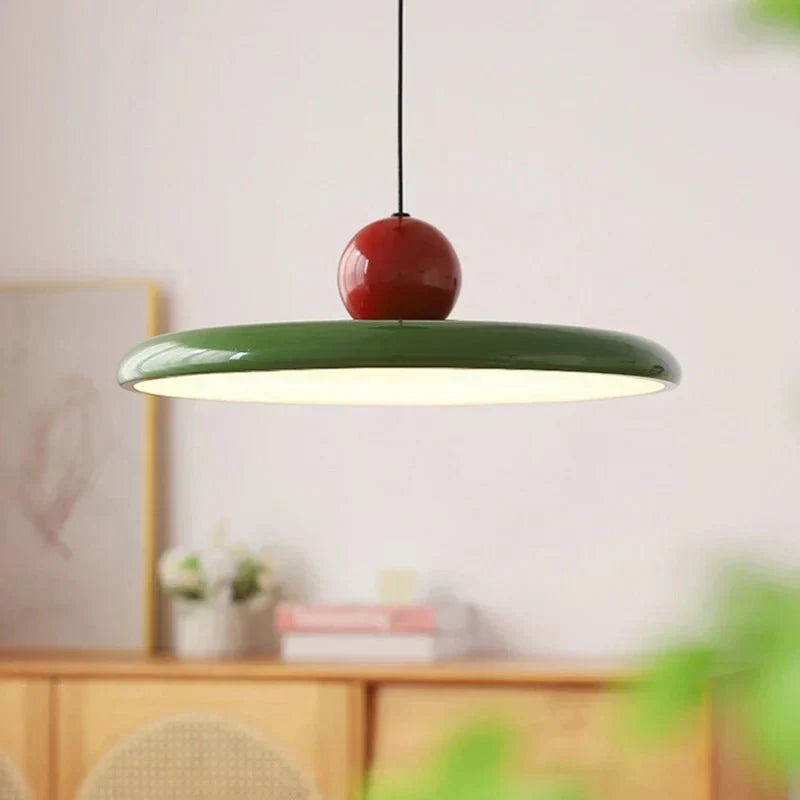 Lampa wisząca LunaBau, szklana, w stylu Bauhaus. Idealne nowoczesne oświetlenie do salonu.