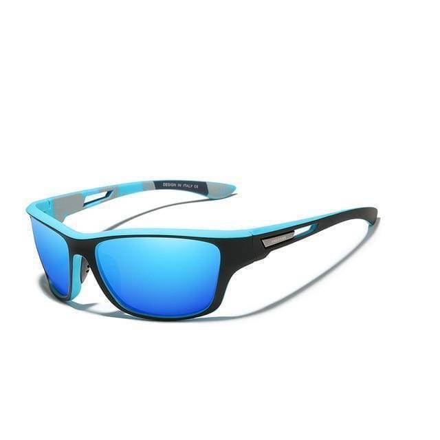 Sportowe ultralekkie okulary polaryzacyjne Marco dla mężczyzn, zapewniające komfort i ochronę UV400.