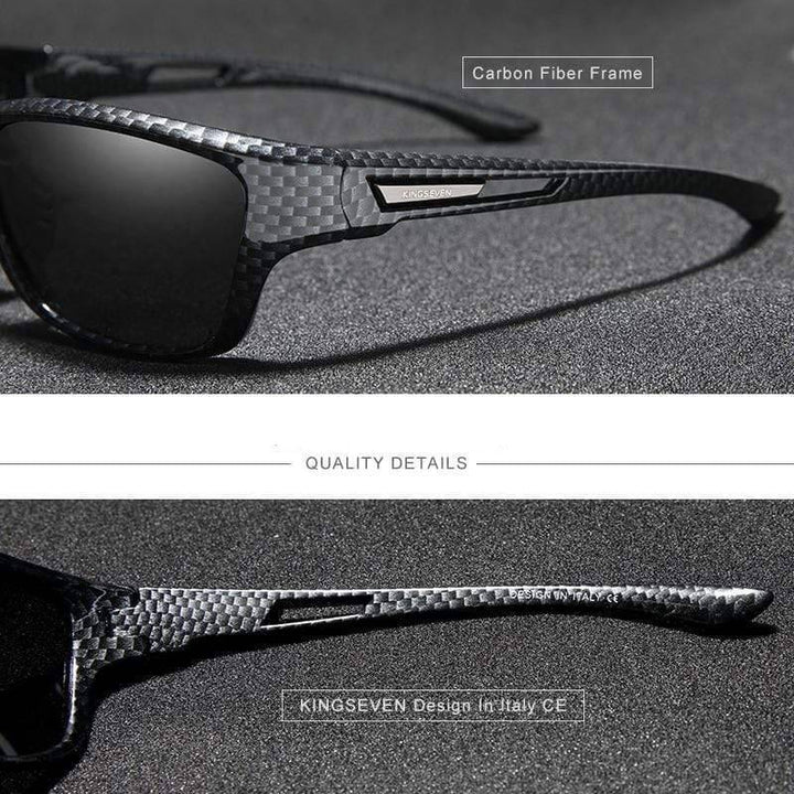 Ultralekkie męskie okulary polaryzacyjne Marco, idealne do sportu i outdooru, z filtrem UV400.