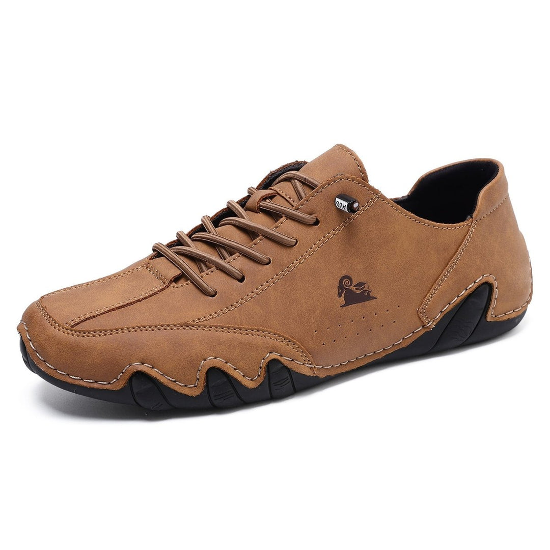 Uniwersalne buty skórzane barefoot BareMotion dla kobiet i mężczyzn, do codziennego użytku, komfortowe.