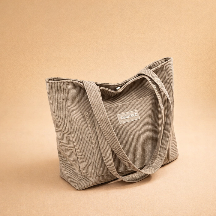 Elegancka damska torba tote z wegańskiej skóry. Modna torba miejska na ramię, uniwersalna na co dzień.