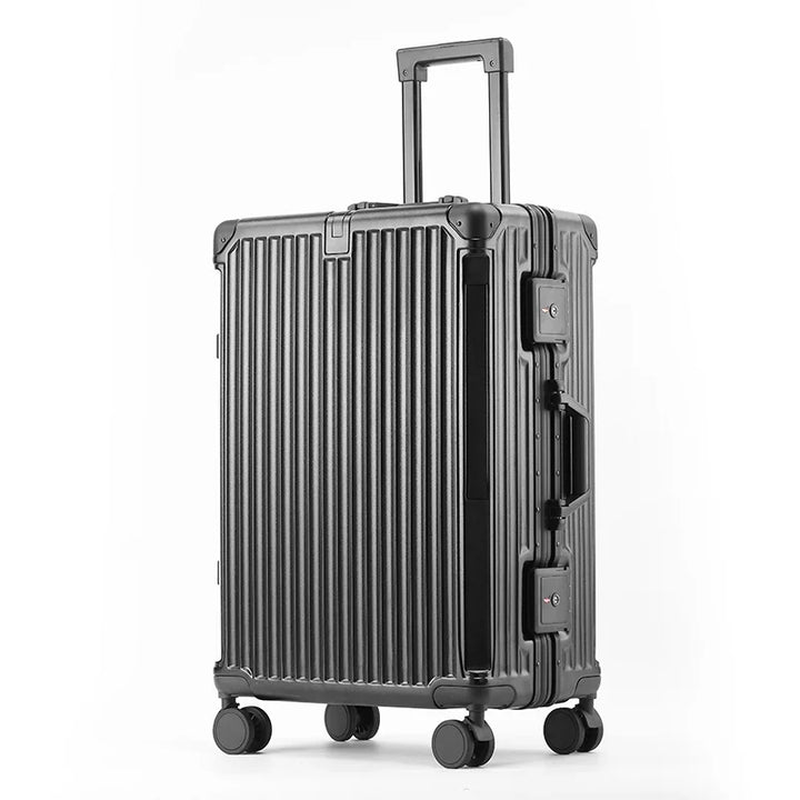 Walizka twarda Tallinn z obrotowymi kółkami, lekka i wytrzymała, idealny bagaż z aluminiową ramą.
