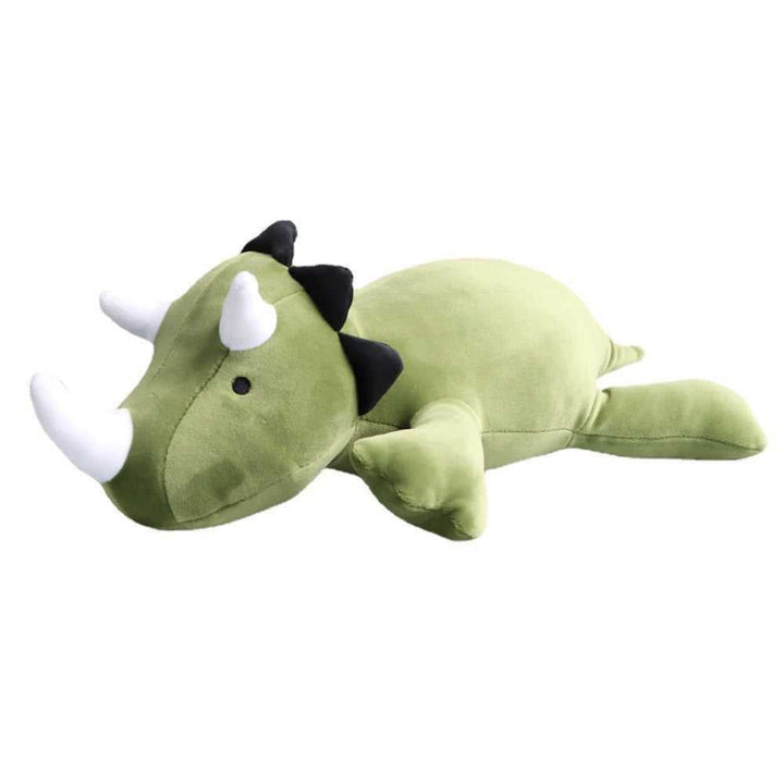 Ważony pluszak dinozaur CuddleSaurus, idealny do relaksu i przytulania.