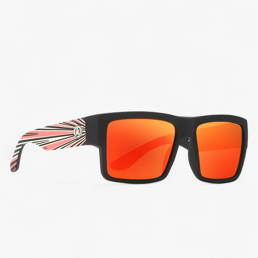 Męskie/damskie okulary sportowe Stratos. Polaryzacja, UV400, lekkie, komfortowe do każdego sportu.