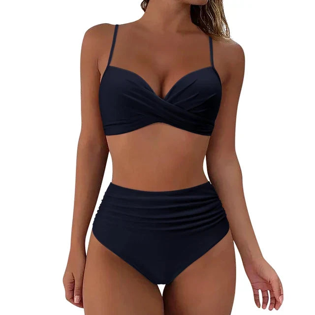 Komplet damskiego bikini Mila, idealny na wakacje.