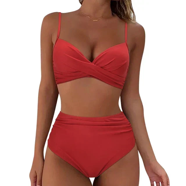 Wygodne bikini Mila, doskonały wybór na plażę.