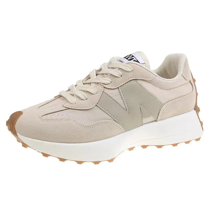 Wygodne damskie sneakersy z kolorowymi akcentami, obuwie do chodzenia, doskonałe na co dzień.