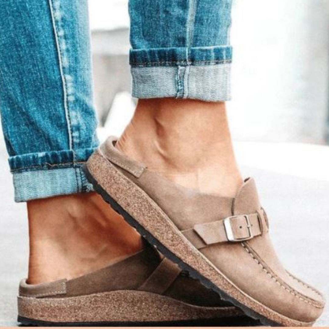 Zrównoważone klapki retro Noelia unisex. Komfortowe sandały codzienne w stylu retro, idealne na lato.