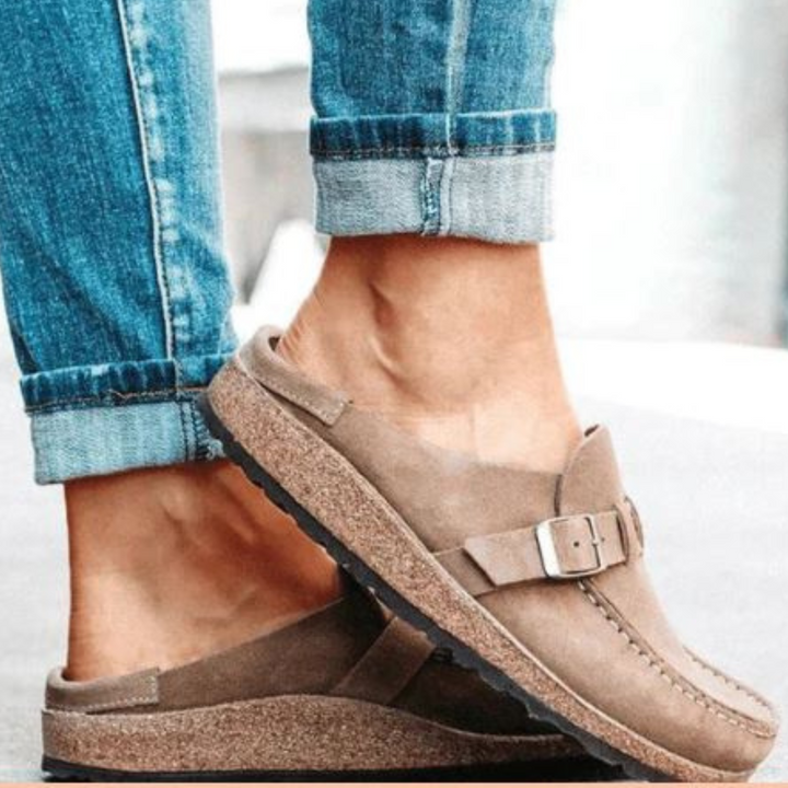 Zrównoważone klapki retro Noelia unisex. Komfortowe sandały codzienne w stylu retro, idealne na lato.
